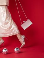 ЮБКА В ПАЙЕТКАХ PASTEL BEIGE