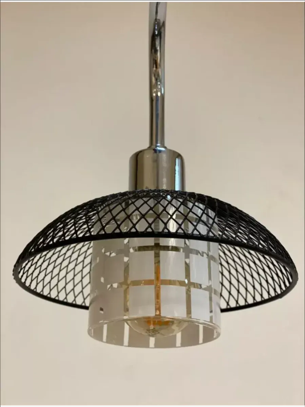 Люстра потолочная EINURA  E14*3*40W черный, никель