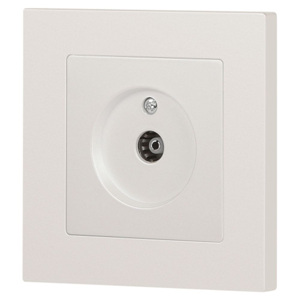 Розетка Intro Accent 6-301-06 TV одиночная, IP20, СУ, перламутр | Intro