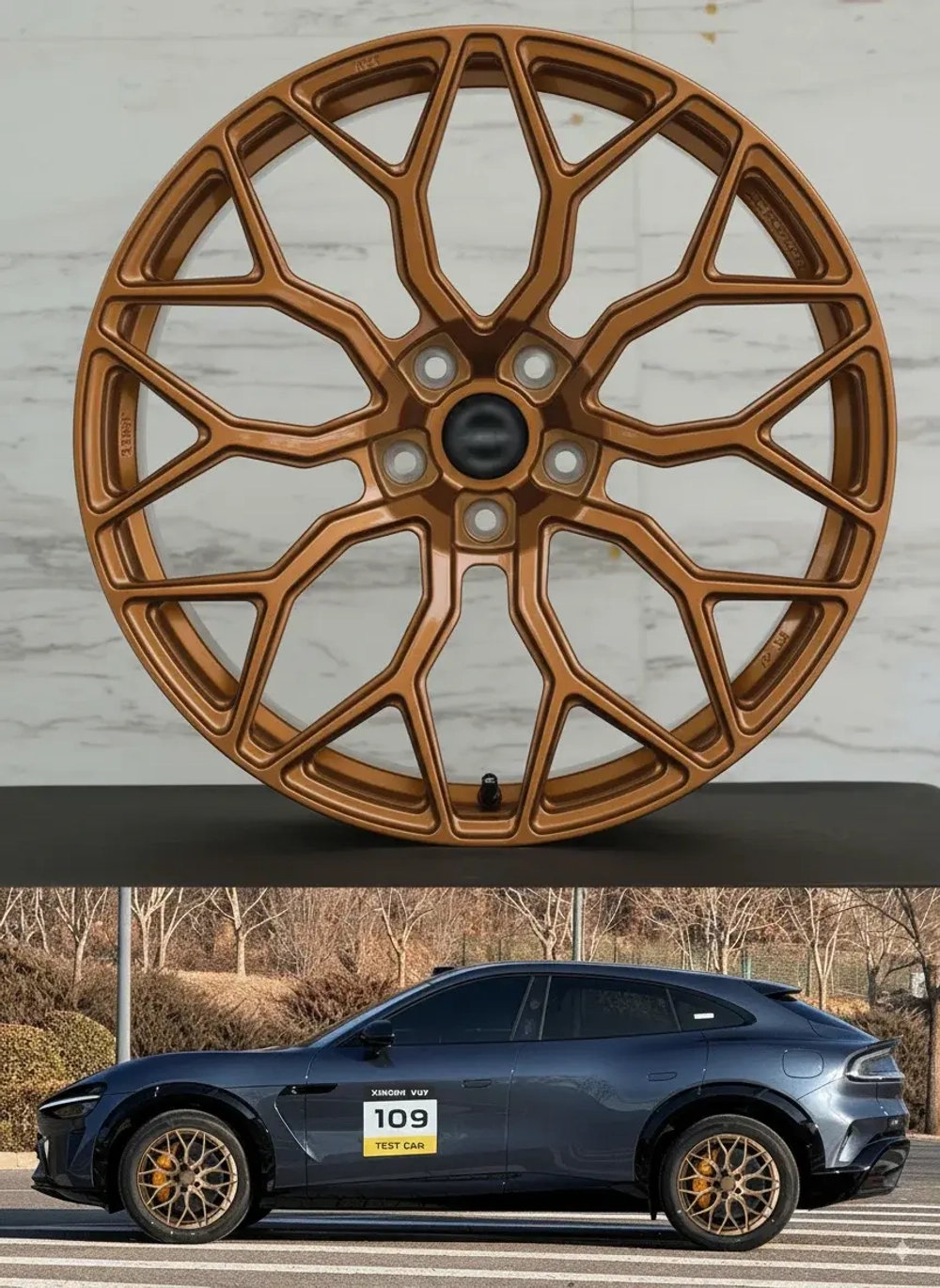 Кованые диски Xiaomi YU7 2025+ автомобильные диски колеса ковка диск