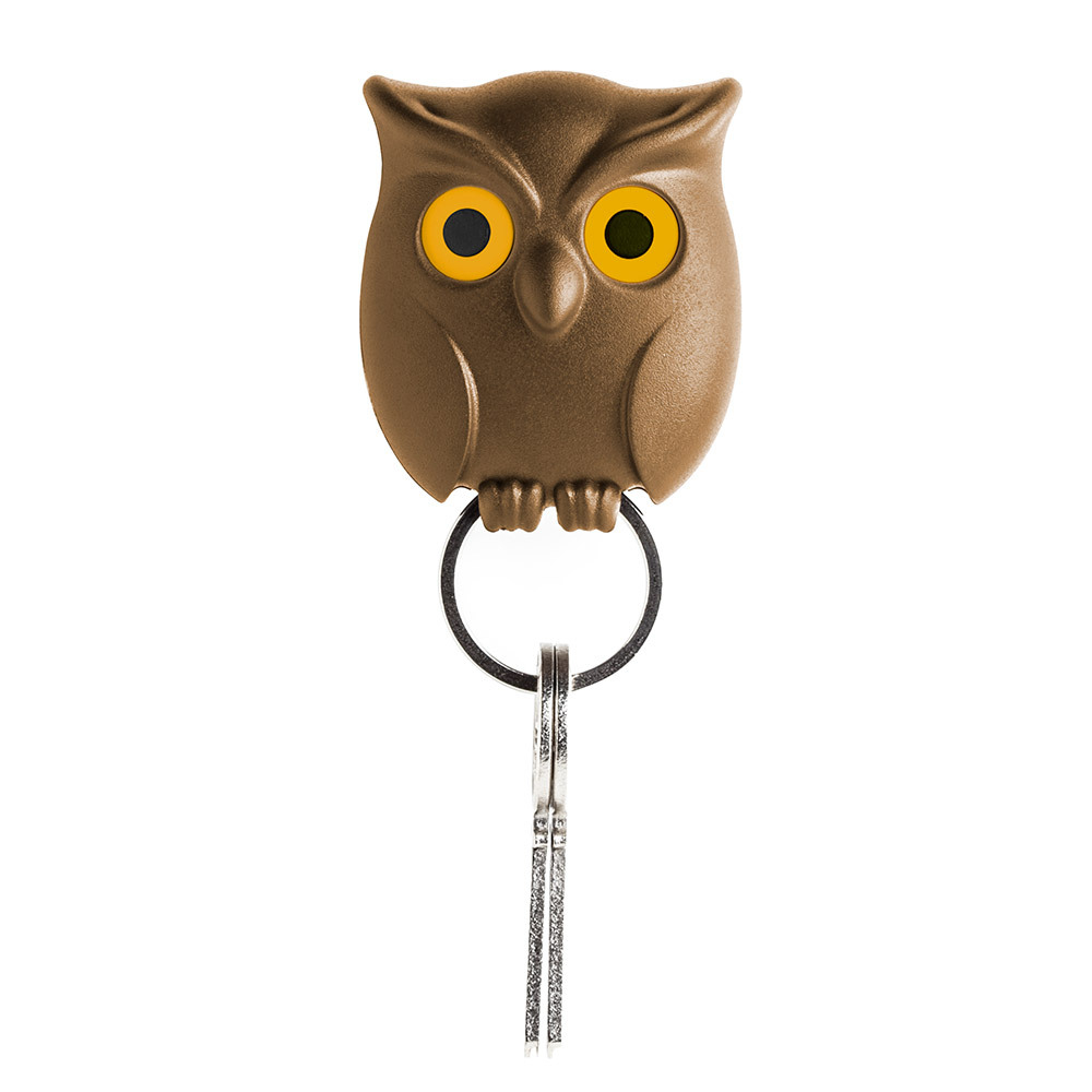 Держатель для ключей night owl, коричневый