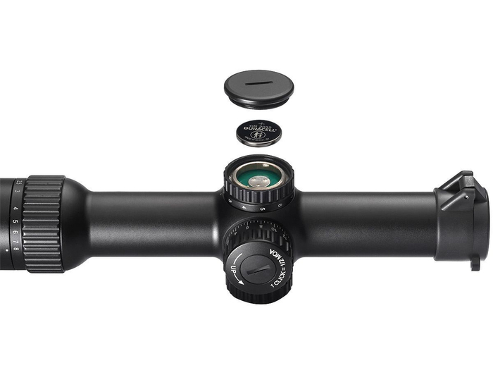 Прицел Gaut Obsidian 1-8x24, сетка 62 (Half MD)
