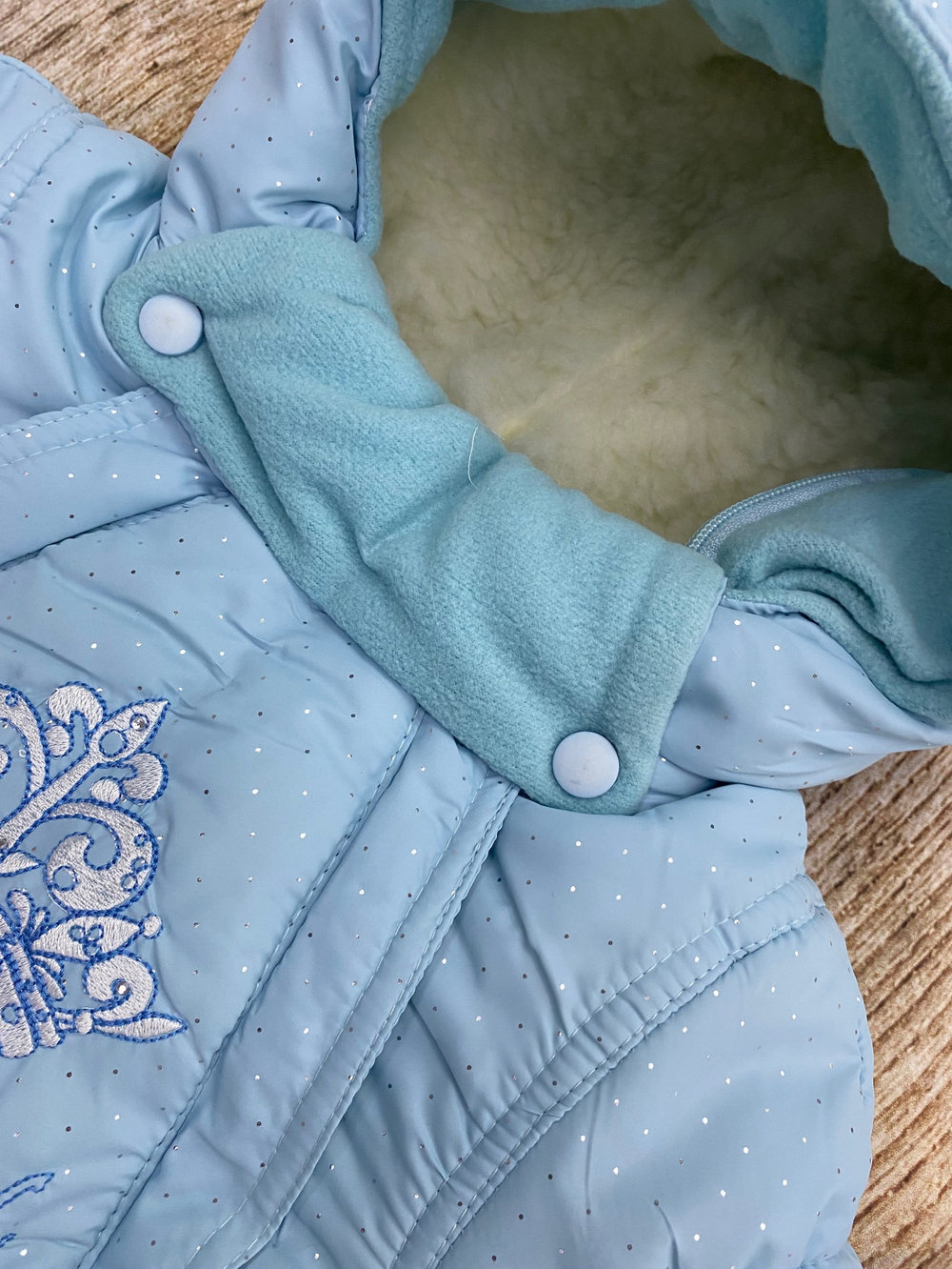 Комбинезон-трасформер детский 2в1 "My Angel" , модель: А 169-16 (Цвет: Голубой, Размер: 86)