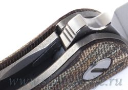 Нож Широгоров Ф3 RWL 34 Микарта Питон 3D подшипникифотография - 9