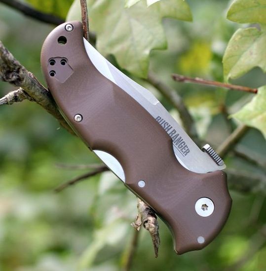 Складной нож Cold Steel 31A Bush Ranger c клинком из стали CPM-S35VN, рукоять G10