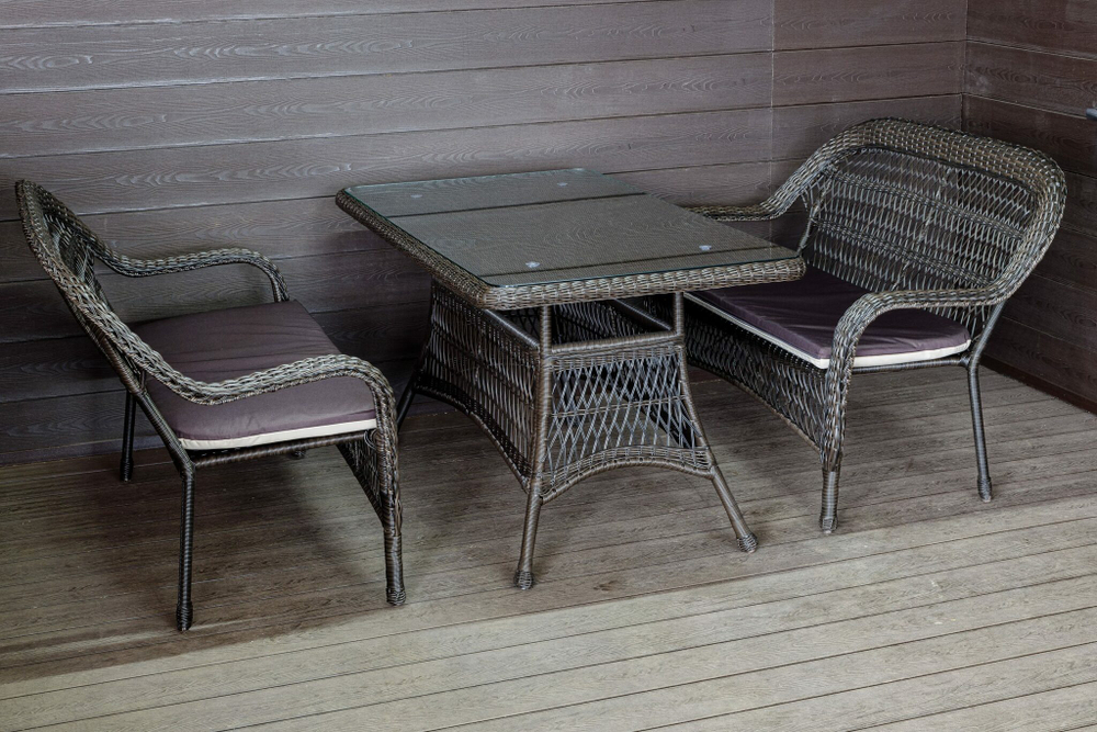 Комплект мебели из искусственного ротанга Мэдисон НЬЮ (Medison NEW) Сompany Set  с подушками на сидение