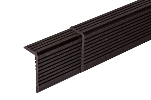 ДПК Уголок ДПК для доски 35x70x4000мм Darvolex Ecodeck Deckron Венге