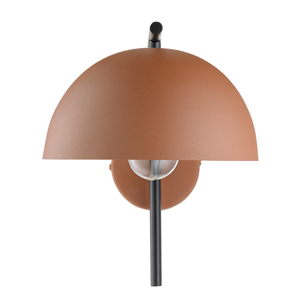 Светильник настенный jassy, D29х26 см, коричневый