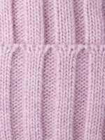 Шапка зимняя для девочки с помпоном и снуд