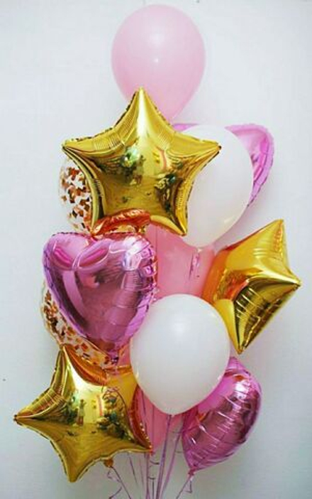 Композиция из шаров "Мечты сбываются!"