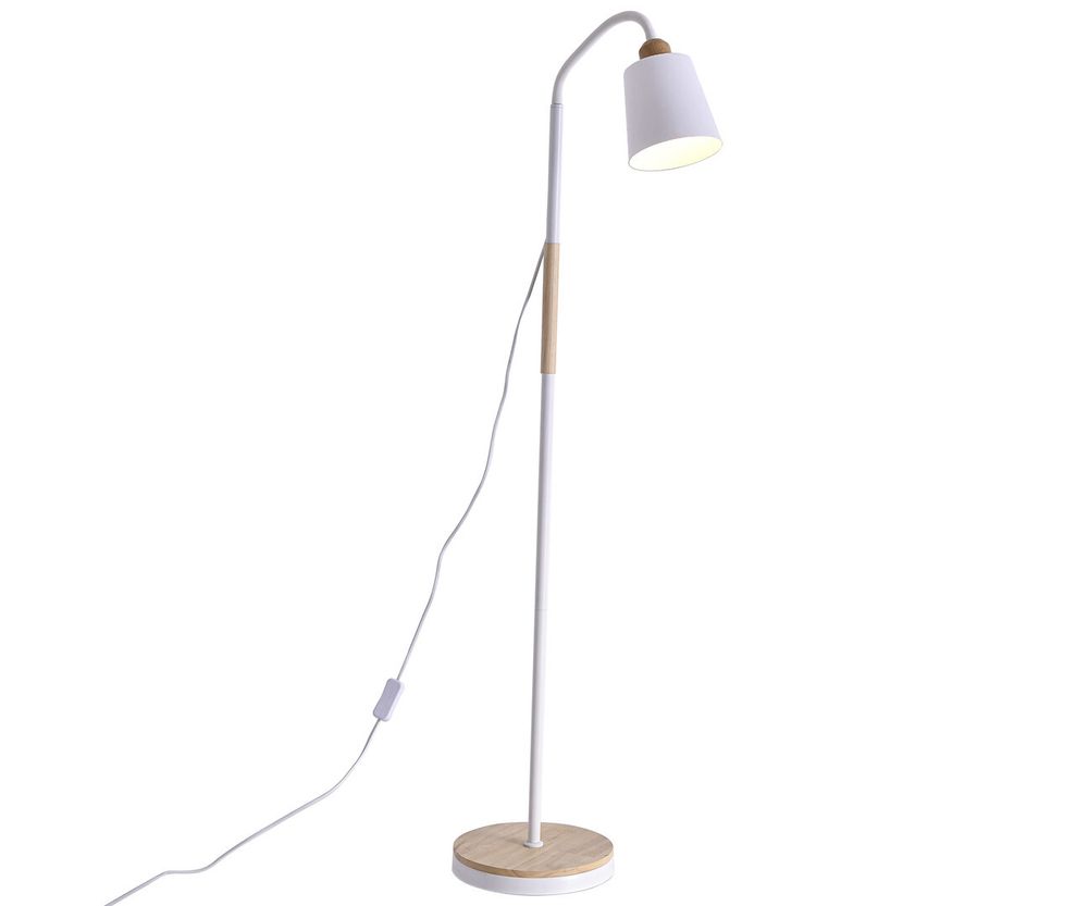 Kink Light 07031,01 Торшер Офелия белый