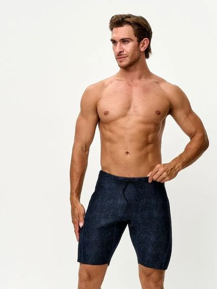 Шорты Sargan Sport 1040/BKBL 2 мм черный/синий