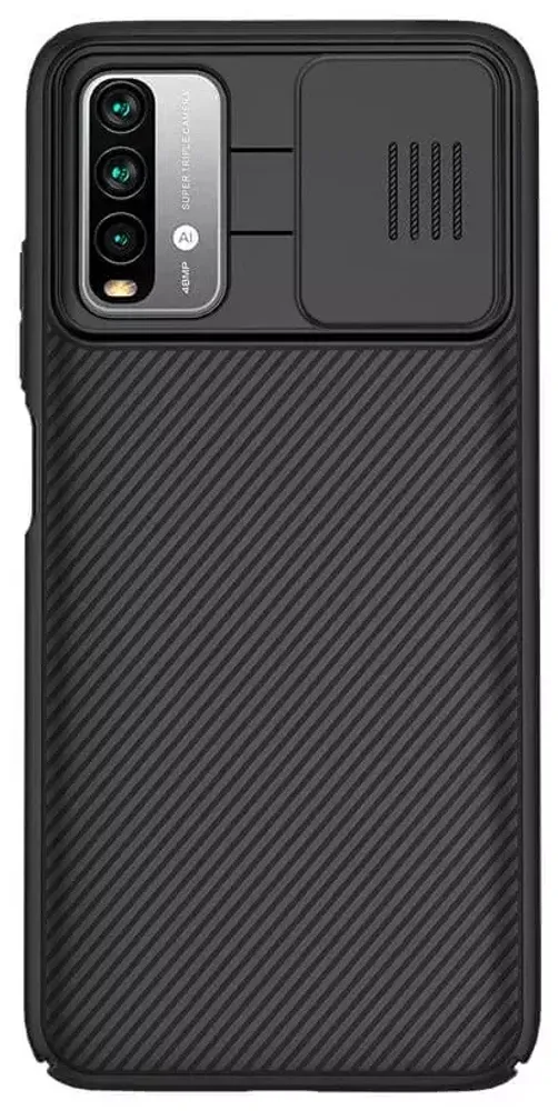 Накладка Xiaomi Redmi 9T Cover Slide Black Zibelino