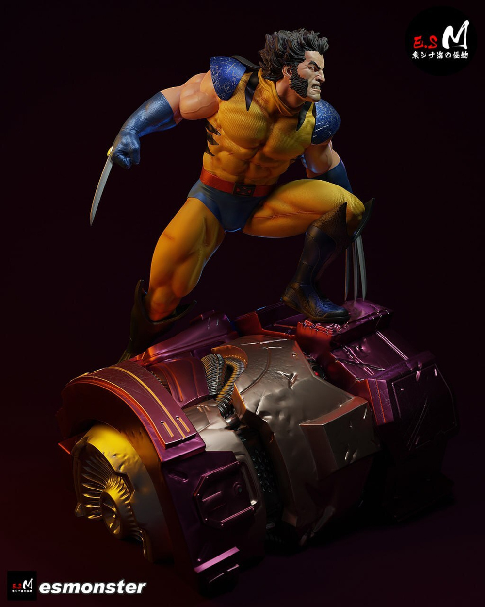 Фигурка Росомаха Джеймс Логан Wolverine James Howlett Logan
