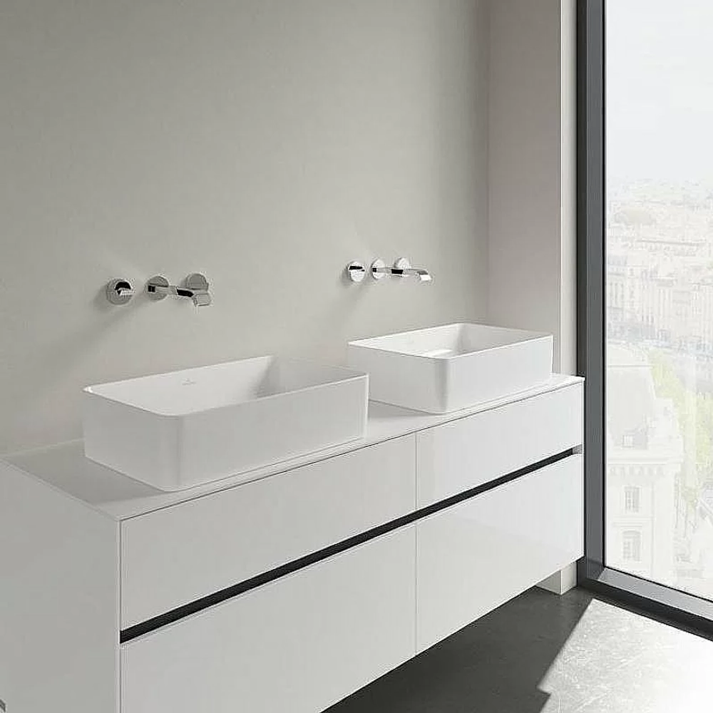Раковина накладная Villeroy&Boch Collaro 56 4A205601 альпийский белый