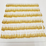 Мормышки вольфрамовые №4 Муравей  цвет золото 0.78 гр . 1,3мм ( набор 10 штук) цена указана за 1 штук