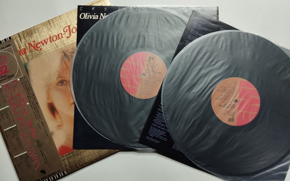 Винтажная виниловая пластинка LP Olivia Newton John Crystal Lady 2LP (Japan 1976)