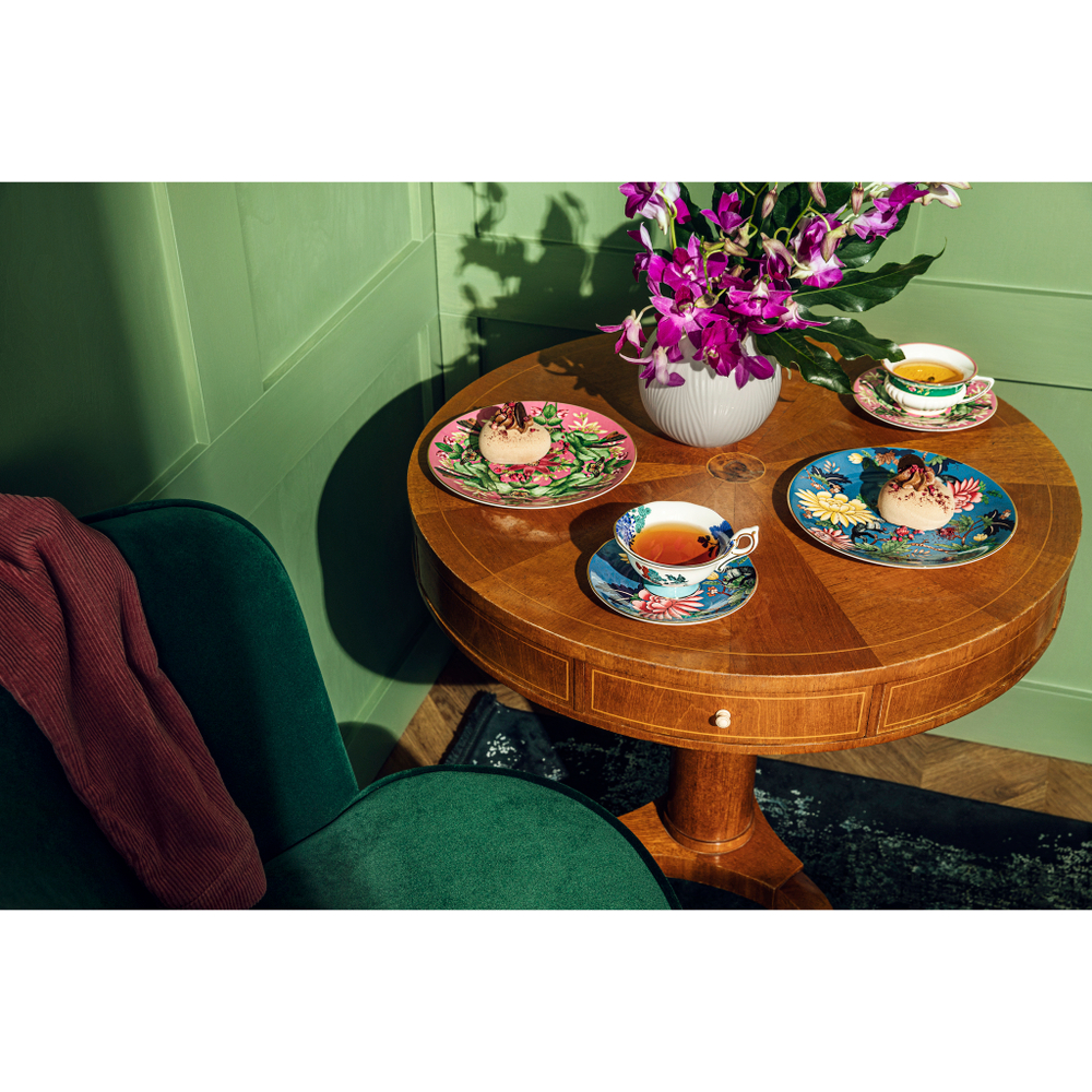 Чайная пара 140мл Wedgwood Розовый лотос