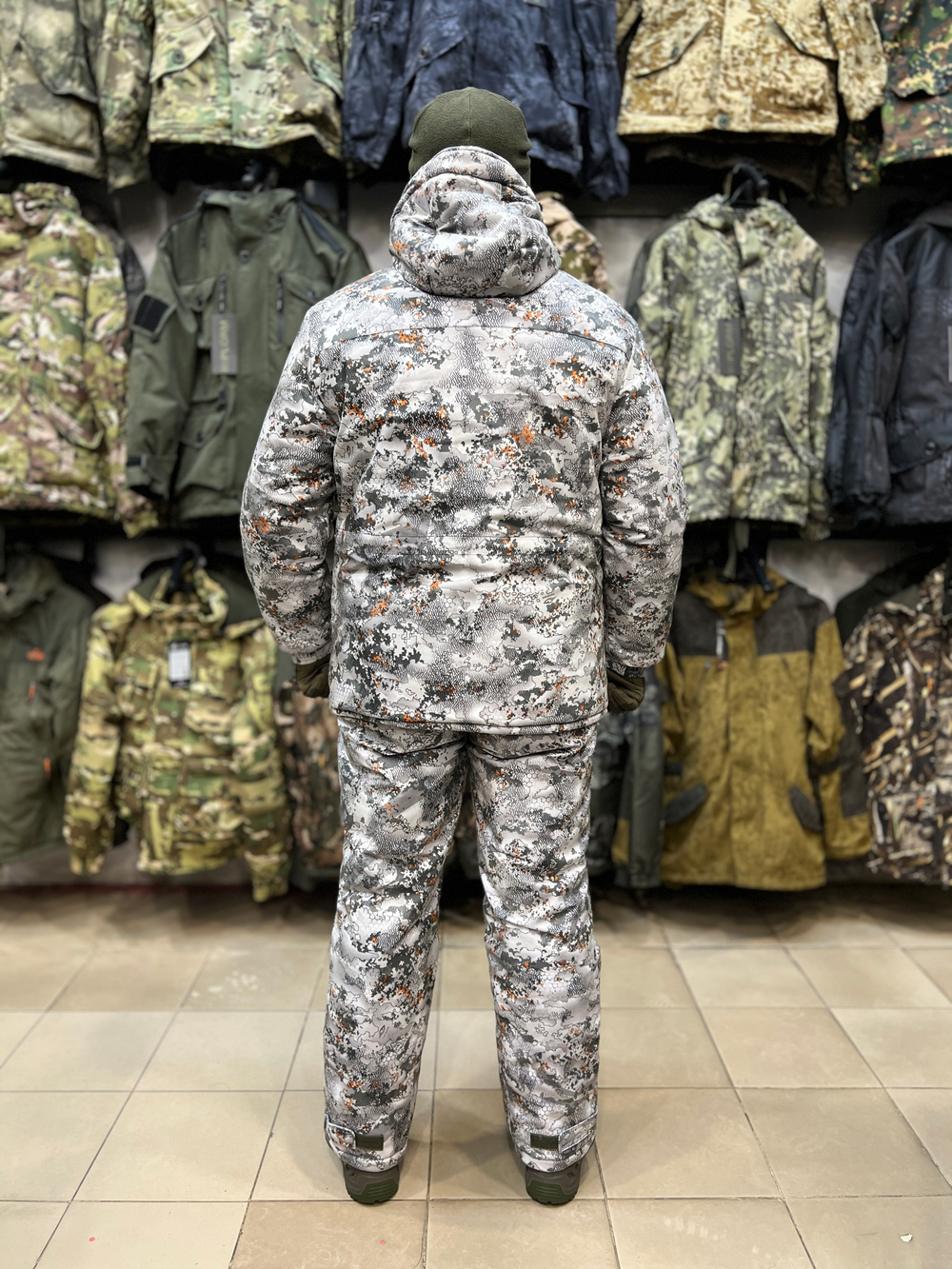 Зимний костюм Taygerr Егерь –45 °C, белый камуфляж, Алова