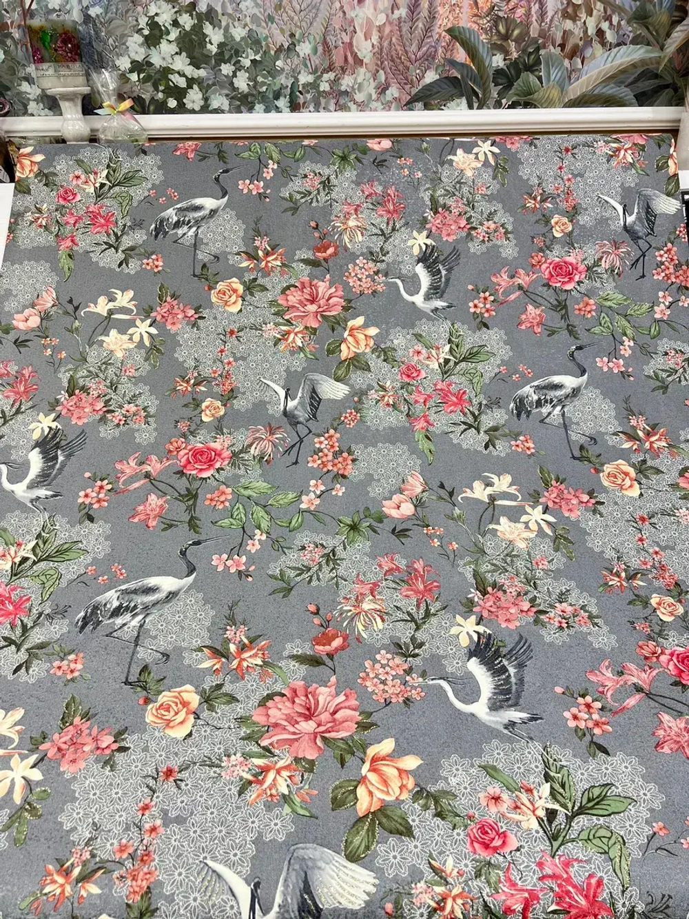 Обои флизелиновые 3501-4 Журавли Solo Китай