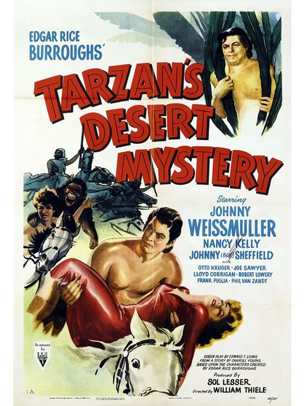 Тарзан и тайна пустыни (1943) (DVD-R)