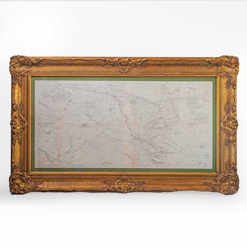 «Военно-дорожная карта Азиатской России» (часть)