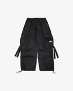 Брюки SoWhat? Хлопковые Карго черные