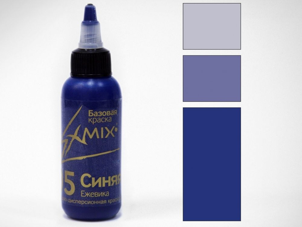 Краска укрывистая Exmix 05 Синий 1000 мл