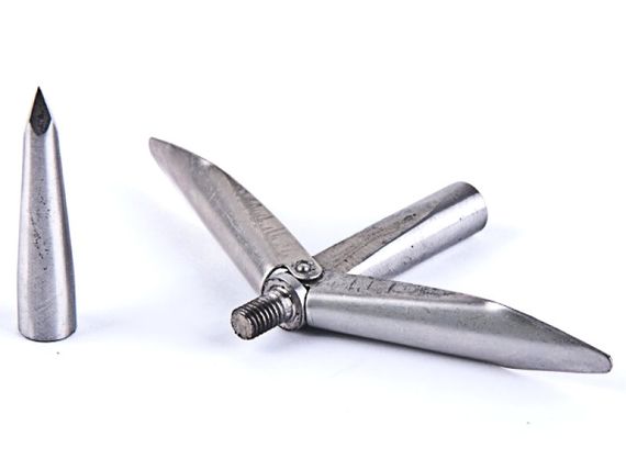 Наконечник Sargan Пеламида круглый 2 лепестка со скручивающейся насадкой