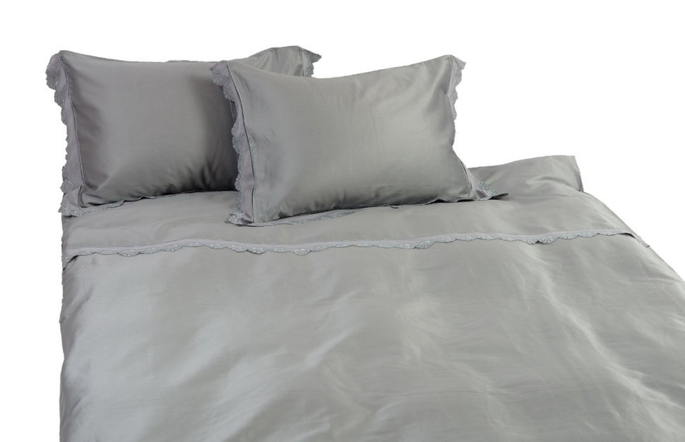 Постельное белье 2 спальное евро макси Byblos Свева Грэй Италия