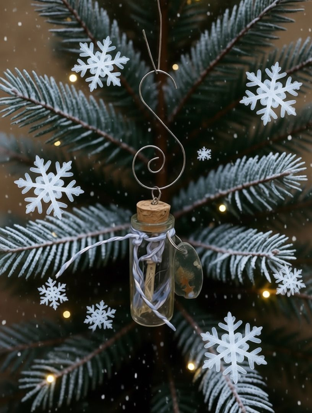 Новогодняя игрушка своими руками. Морозное Волшебство