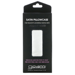 Giovanni, Атласная наволочка, элегантное серебро, 1 наволочка