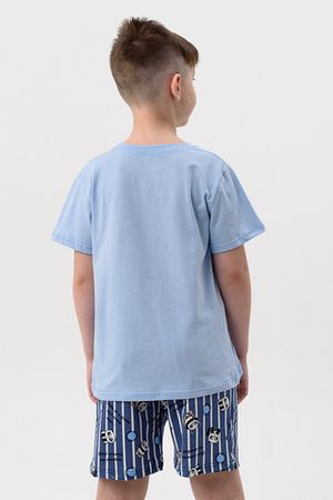Пижама с шортами для мальчика Медведь детская короткий рукав