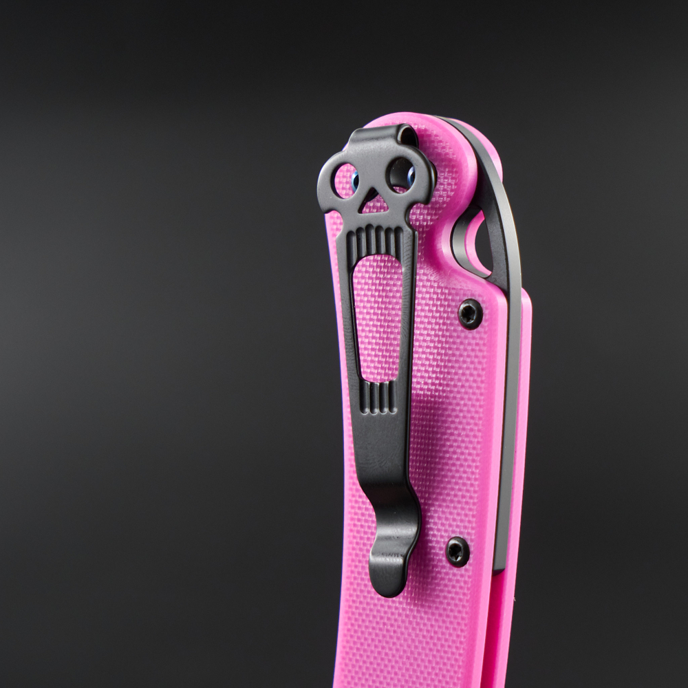 Нож складной Daggerr Sting Slim Pink BW