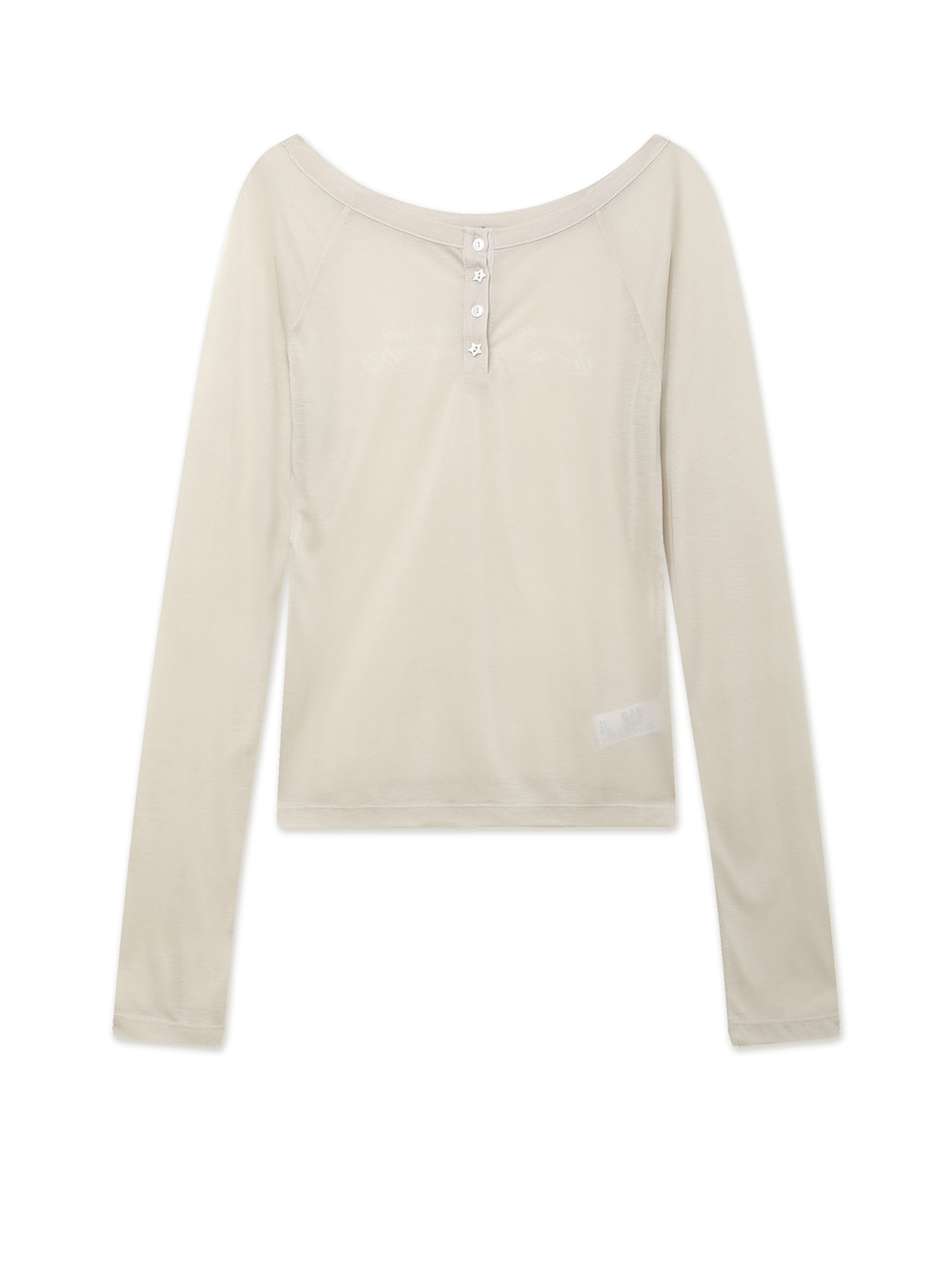 Женский Лонгслив Henley Raglan