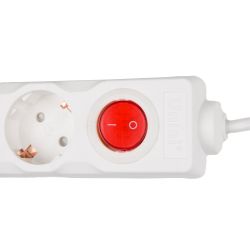 S-GCD2-3B Удлинитель Uniel серии Стандарт. с-з. 2 гн.. шнур 3 м. выкл.