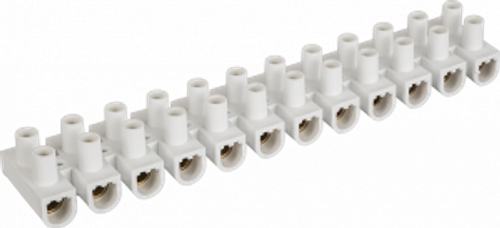 Колодки NTB-UPP-S12-10/WH 12пар,10А, сечение 2,5-10,0мм2, белые 71 328