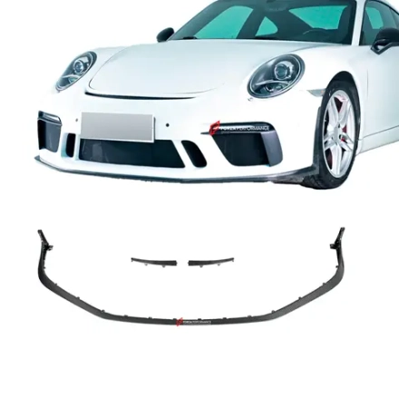 Карбоновая губа переднего бампера для PORSCHE 911 991.2 GT3 2015–2020 Порше