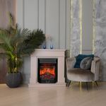 Каминокомплект Real Flame Selena STD PN с очагом Majestic Lux Black RC (без пульта)