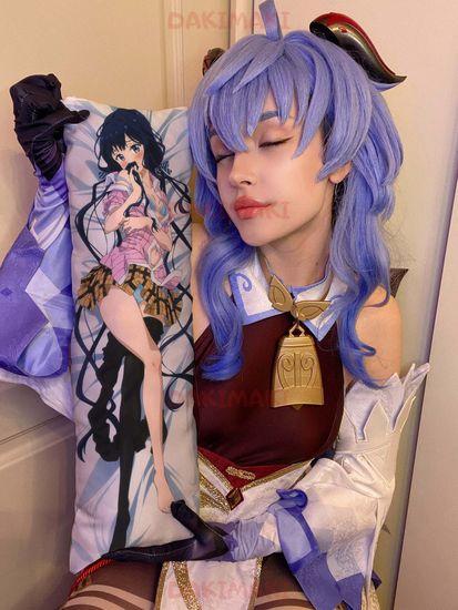 Мини дакимакура Аки Адагаки из Месть Масамунэ! арт. M0826, 60х20 см