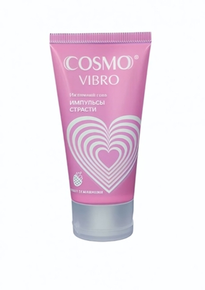 Возбуждающий и согревающий лубрикант на силиконовой основе Cosmo Vibro (50 г) (Цвет: прозрачный)