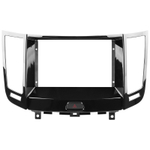 Комплект рамки с разъёмами 9" Infiniti QX70, FX35, FX37, FX50, FX30d (S51) 2008-2018 выпуклая черный глянец - Car-Smart 9673F1