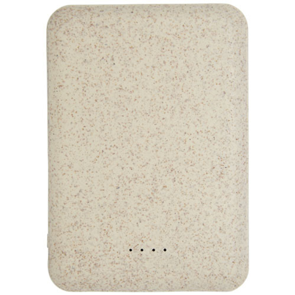 Портативное зарядное устройство Asama из пшеничной соломы (5000 мАч)