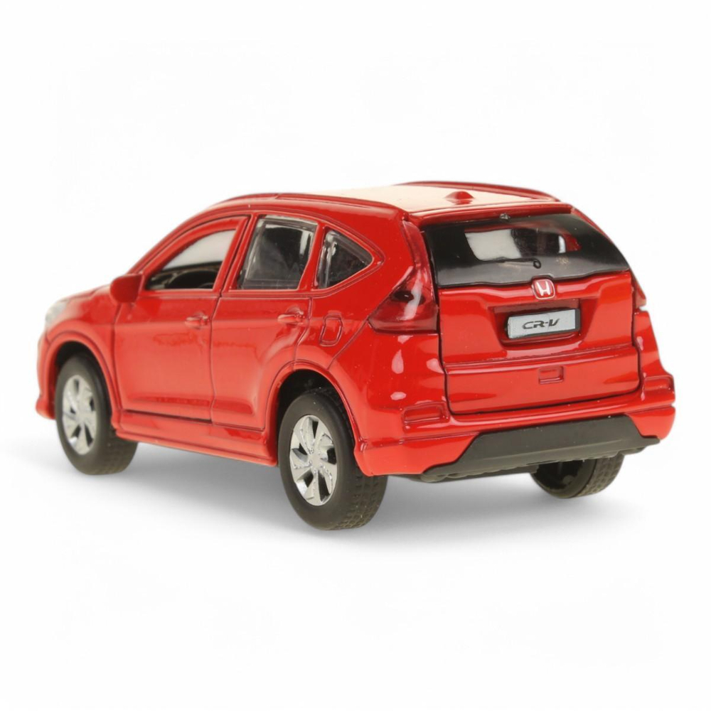 Модель ин. мет. "Honda CR-V" 12см, открыв. двери, красный в коробка CR-V-RD (Технопарк)