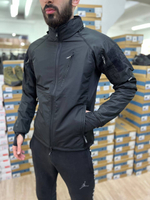 Куртка с мягкой подкладкой / чёрный