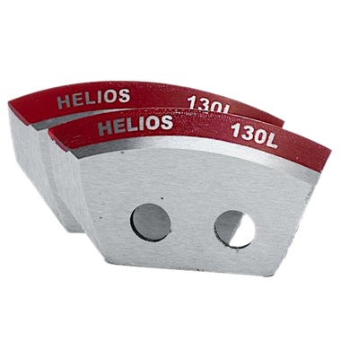 Ножи к ледобуру 130мм NLH-130L.SL Левое вращ. Helios Полукруглые
