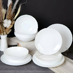 Столовый набор 18 предметов "Классика" 18LHP75857 (WHITE)