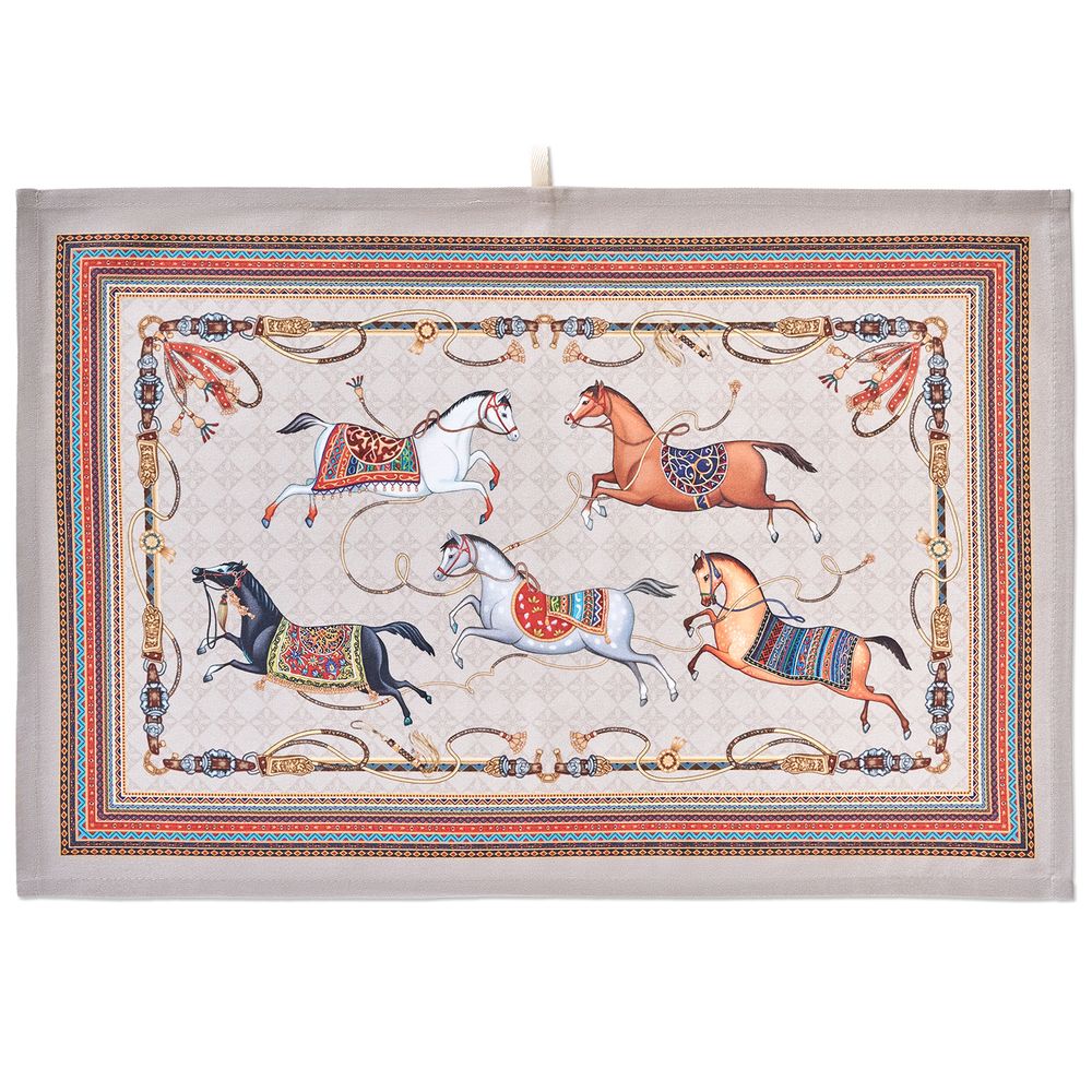 НАБОР ПОЛОТЕНЕЦ 2ШТ "PASSAGE",40Х60СМ, 100% ХЛОПОК,КАПУЧИНО,ТВИЛ