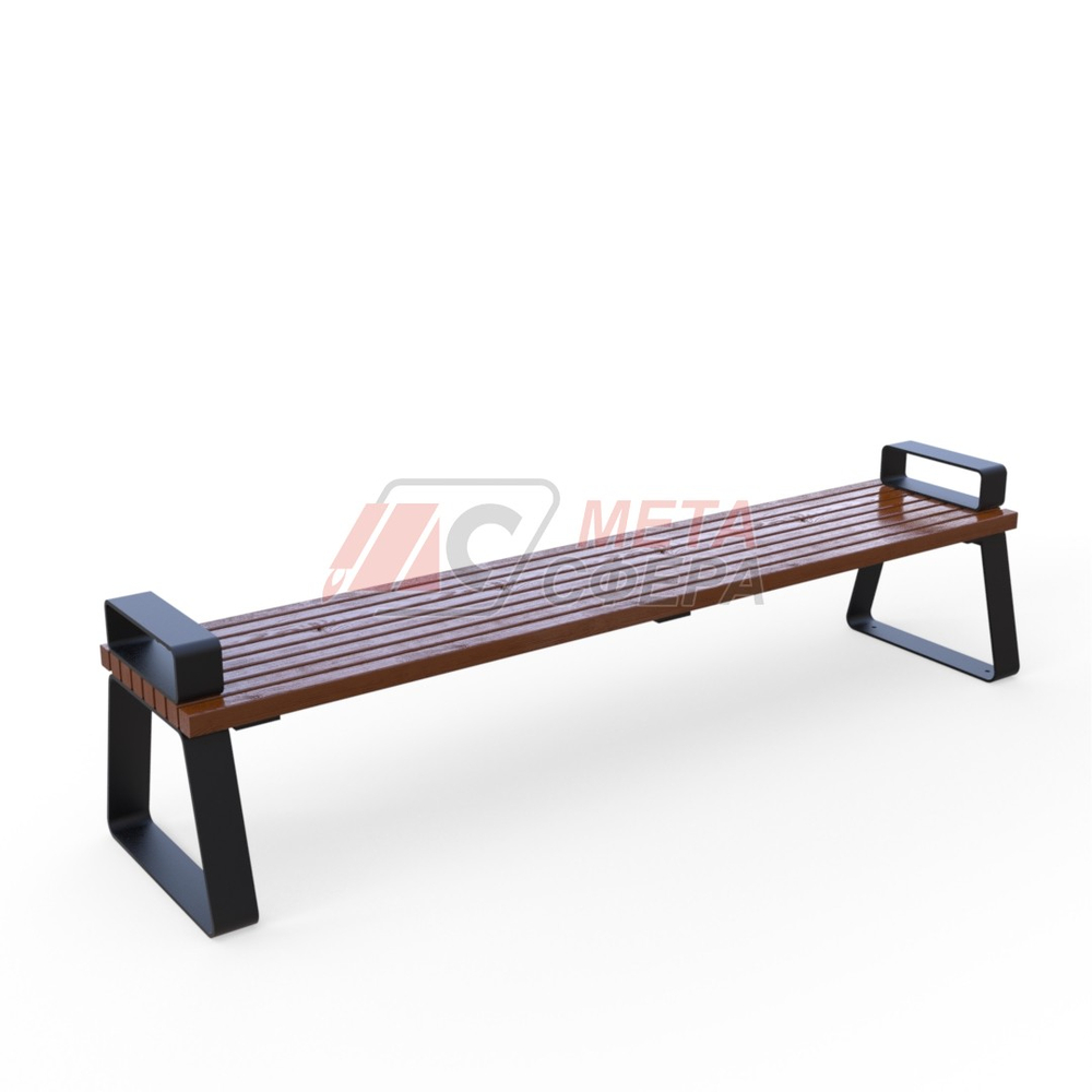 Лавка Соло с подлокотниками