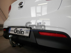 Фаркоп оцинкованный Galia K039C для Kia Rio IV хетчбек 2017-(паспорт и сертификат в комплекте)(без электрики)